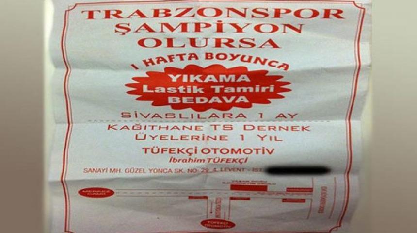 Trabzonlu otocudan ilgin&ccedil; ilan!