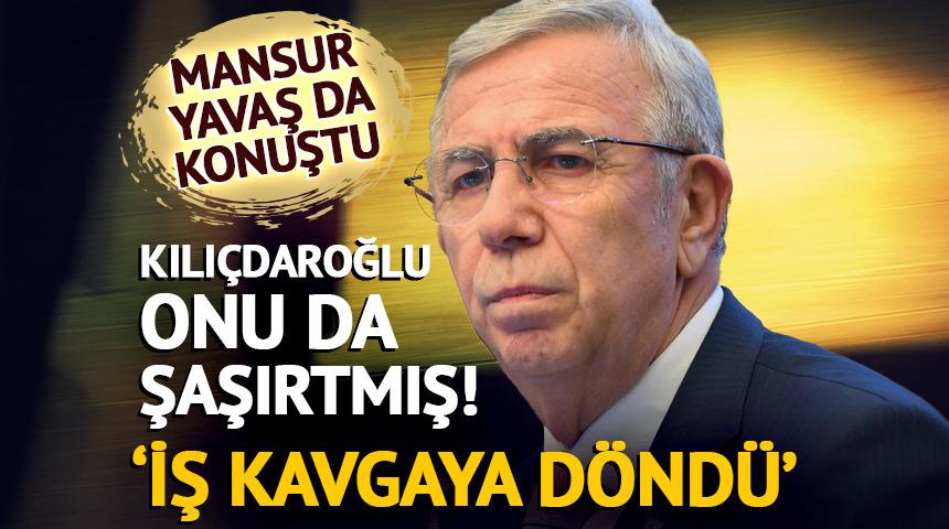 Kemal Kılıçdaroğlu krizinde bir açıklama da Mansur Yavaş’tan geldi: ‘İş kavgaya döndü’