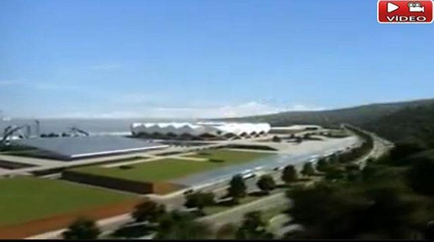 İşte Trabzonspor'un yeni stadı! (Video)