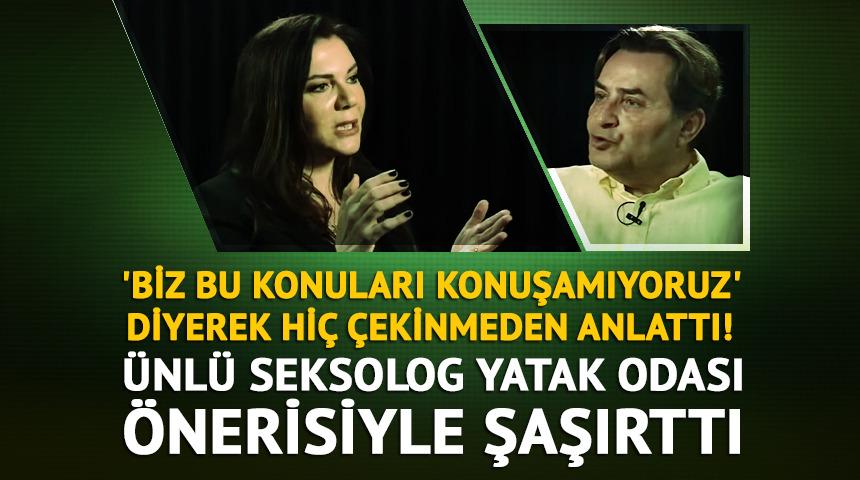Seksolog Şenay Eserdağ Armağan Çağlayan'a konuk oldu! Yatak odası önerisi şaşırttı