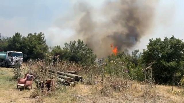 Manisa’da orman yangını: 3 köy tedbir amaçlı boşaltılıyor!