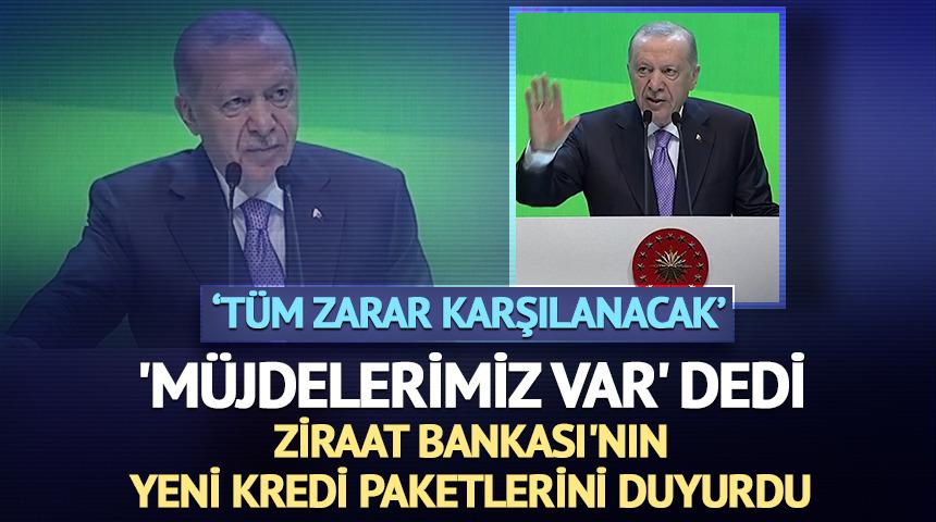 Cumhurbaşkanı Erdoğan 'Bugün yeni müjdeler paylaşacağız'