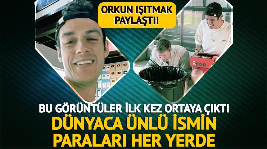 MrBeast’in stüdyosuna girdi! Açık duran paralar dikkat çekti! 