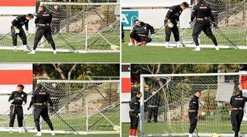 G.Saraylı kaleciler ucuz atlattı