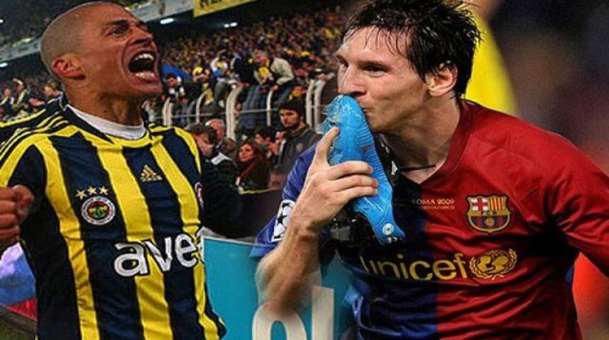 Messi, Alex'i de &ccedil;ağırdı!