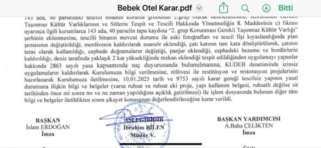 Bakanlık çalışma başlatmıştı! İstanbul Boğazı’ndaki Bebek Otel ve lüks balıkçılar için yıkım kararı 1