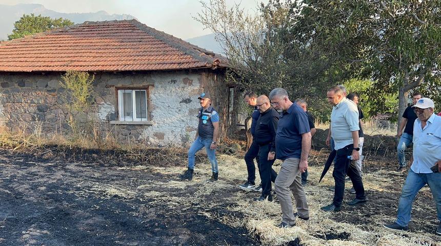 Balıkesir'de çıkan 7 yangından 4'ü kontrol altına alındı