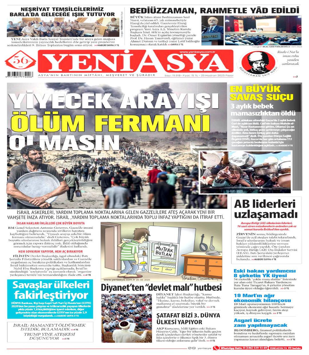 Yeni Asya Gazetesi