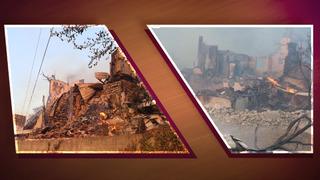 Alevler köyü sardı, sadece iki ev kurtuldu! Bölge tamamen küle döndü: Artık burada yaşamak mümkün değil