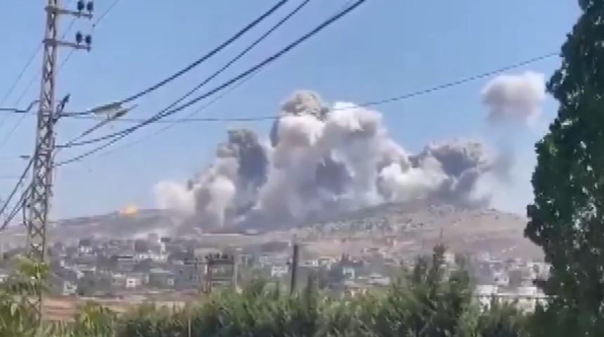 İsrail, Lübnan'ın güneyine saldırdı