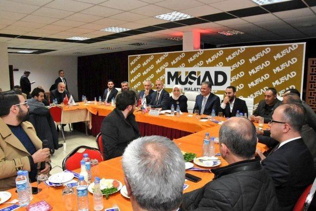 MÜSİAD ‘Dost Meclisi’nin konuğu Çalık oldu