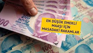 '18 bin 810 TL' rakamı... En düşük emekli maaşı için o senaryo da masada