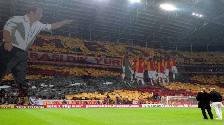 GS taraftarından g&ouml;r&uuml;lmemiş derbi hazırlığı!