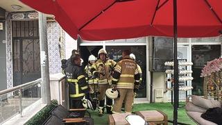 Kütahya'da yangın! 10 kişi dumandan etkilendi