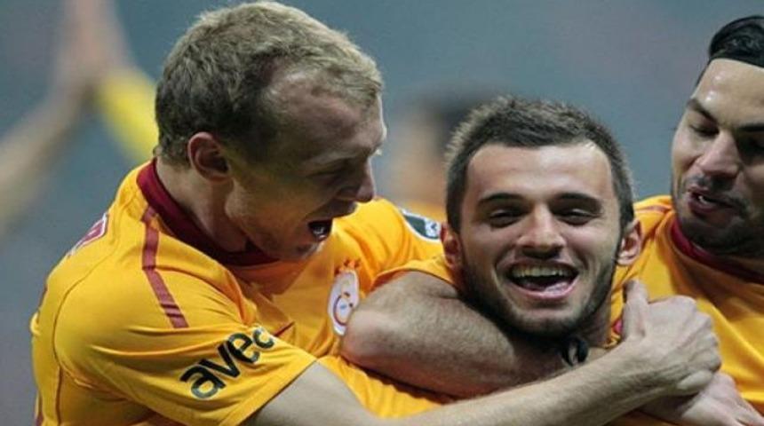 G.Saray'ın gen&ccedil; yıldızları &ccedil;ok mutlu!