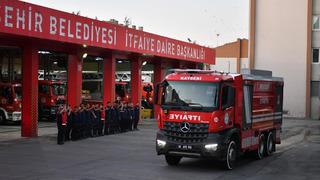 Kayseri itfaiyesinden Manisa'ya destek!