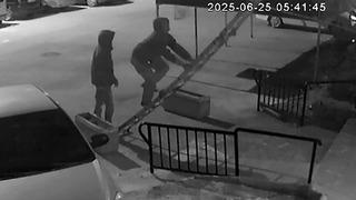 Müzisyenin evine seyyar merdivenle tırmanan şüpheliler, tamire bırakılan otomobille hırsızlığa gitmiş