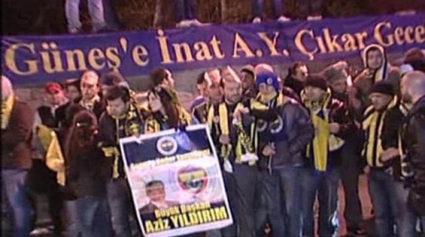 Fener taraftarından 14 Şubat hazırlığı!