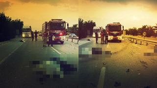 Susurluk'ta katliam gibi kaza! 4 kişi hayatını kaybetti: Cansız bedenler etrafa savruldu