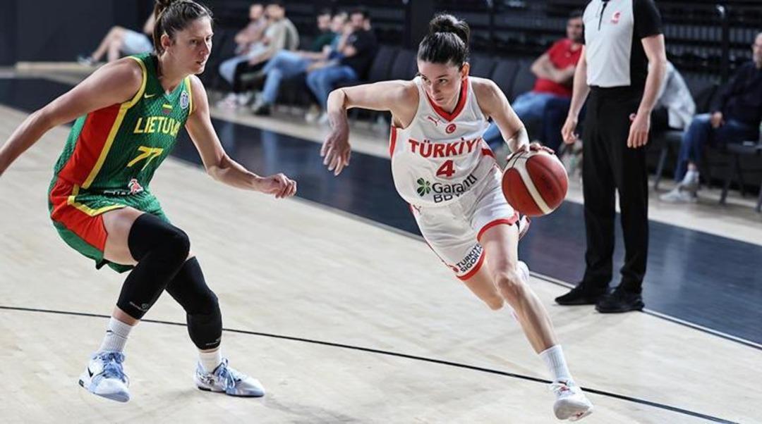 A Milli Kadın Basketbol Takımı ndan büyük başarı! Litvanya yı devirdiler 2026 FIBA Dünya Kupası elemeleri için bileti kaptılar 1