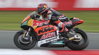 Milli motosikletçi Deniz Öncü, Moto2 Hollanda yarışını tamamlayamadı