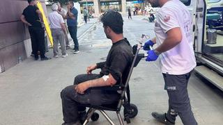 Motosikletle otomobil çarpıştı: 1 yaralı