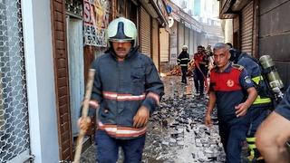Şanlıurfa'da havai fişek deposunda çıkan yangın söndürüldü