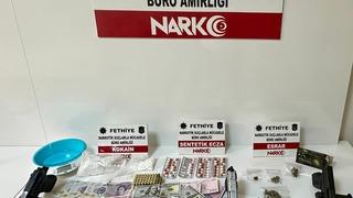 Fethiye'de iklimlendirme sistemiyle uyuşturucu üreten 5 kişi tutuklandı