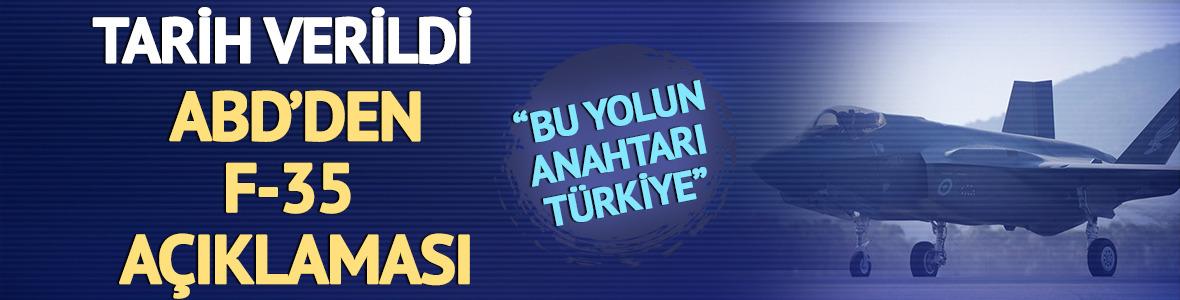 ABD'den F-35 açıklaması! Yıl sonu işaret edildi