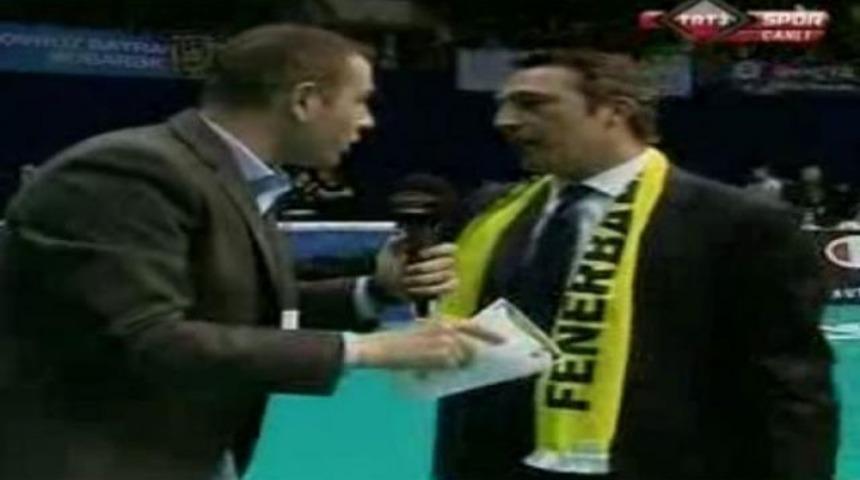 Ali Ko&ccedil;'tan TRT spikerine fır&ccedil;a! (Video)
