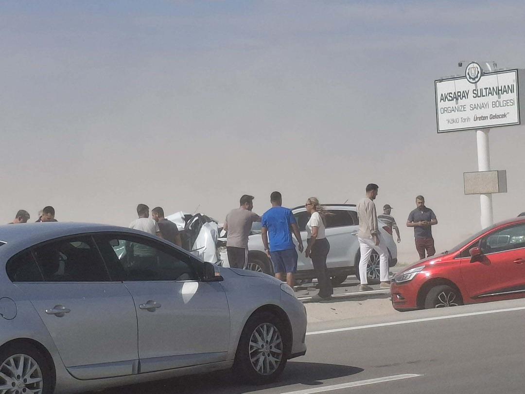 Bir anda bastırınca göz gözü görmedi! Kaza resmen geliyorum dedi: 8 araç birden... 2