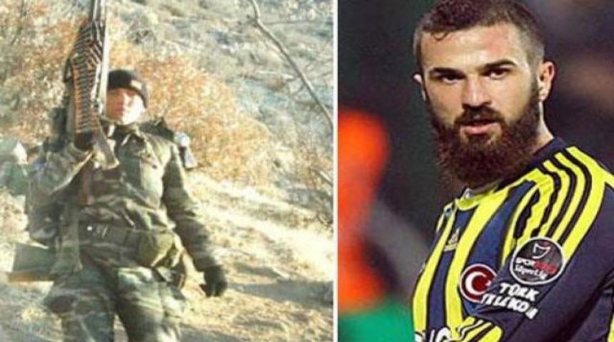 F.Bah&ccedil;eli futbolcuya şehit acısı!