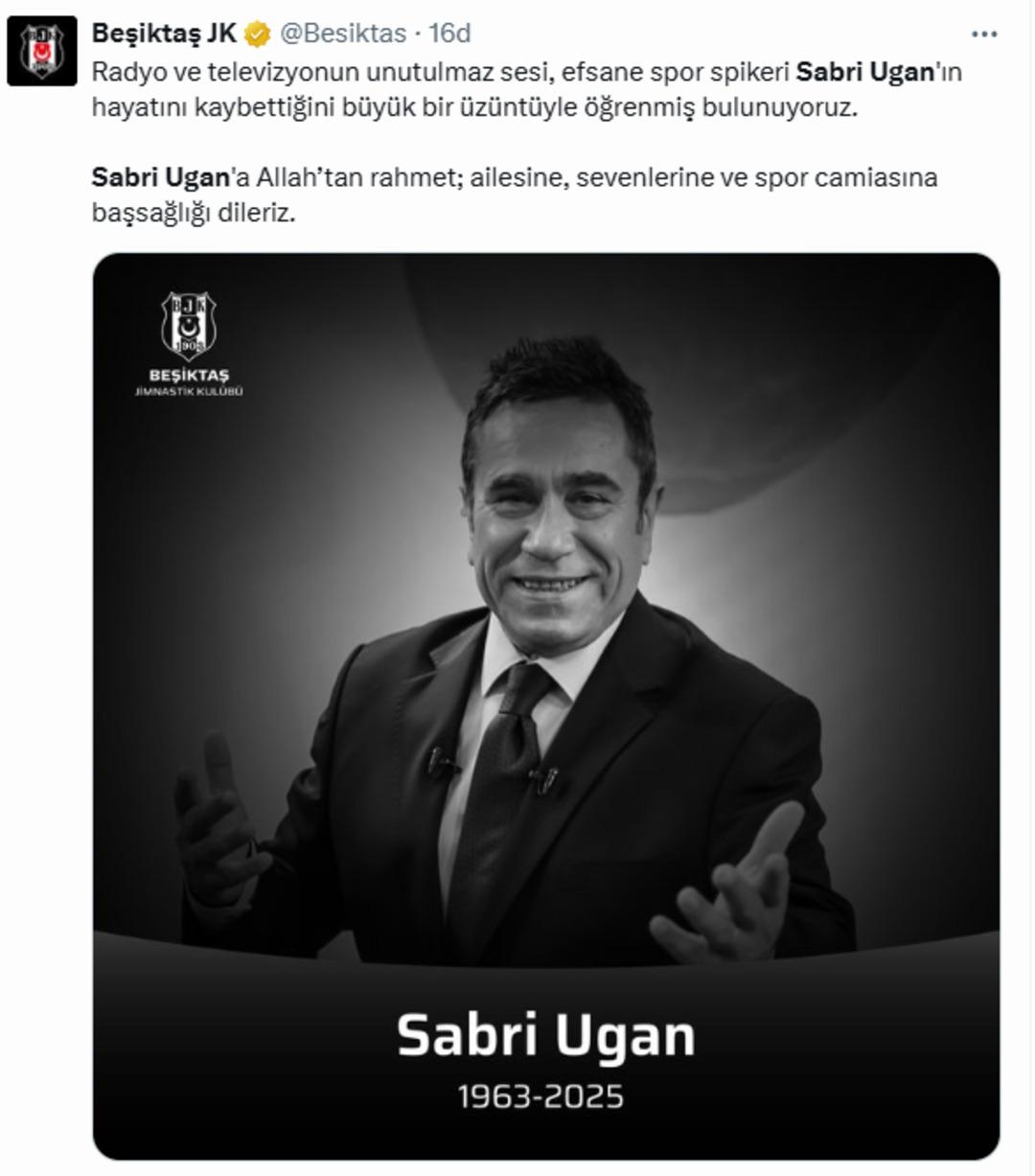 Türk spor dünyasının duayen ismiydi! Efsane spor spikeri Sabri Ugan hayatını kaybetti 3