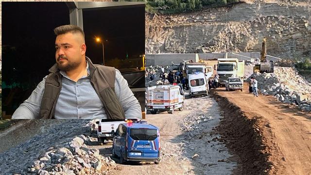 Baraj göleti inşaatında göçük altında kalan işçi hayatını kaybetti