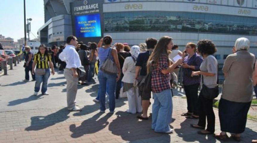 Kadık&ouml;y'de bilet izdihamı! (Video-Galeri)