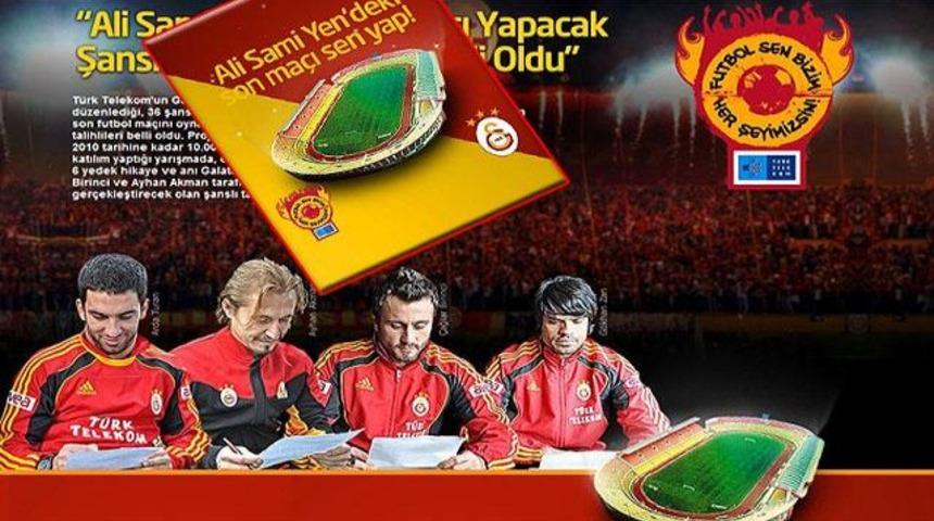 İşte Sami Yen'de son maçı yapacak talihliler!