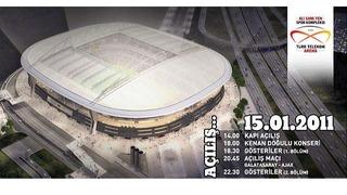 Ve TT Arena kapılarını açıyor!