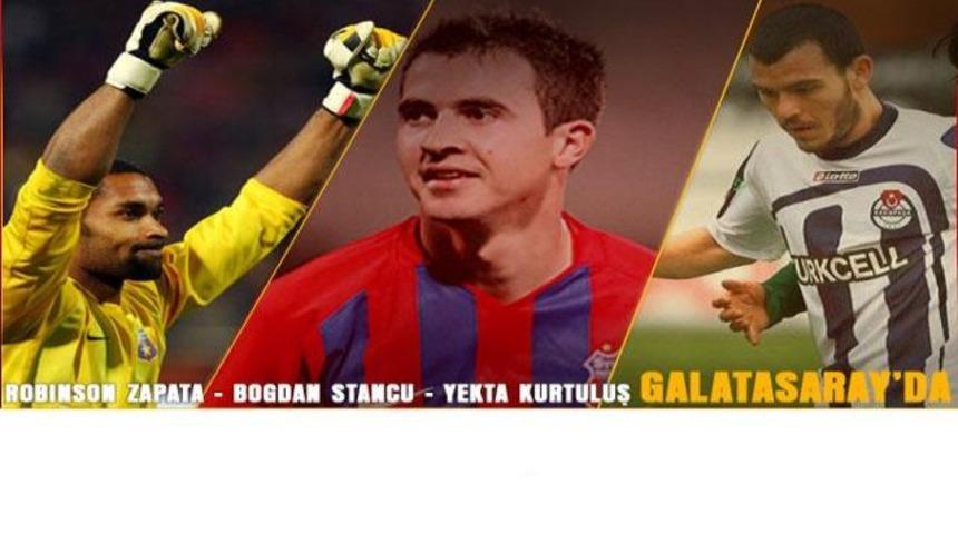 Ve resmen Galatasaray'dalar!