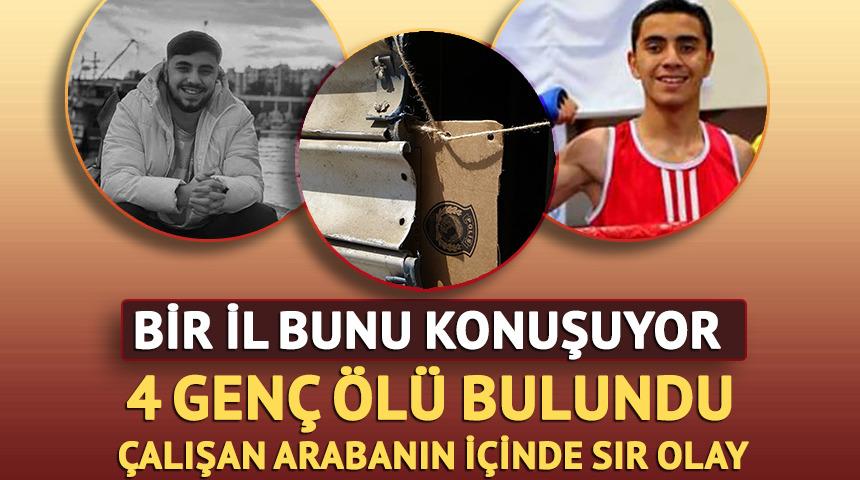 Mersin'de gizemli olay! 4 genç ve 1 köpek oto yıkamada ölü bulundu 