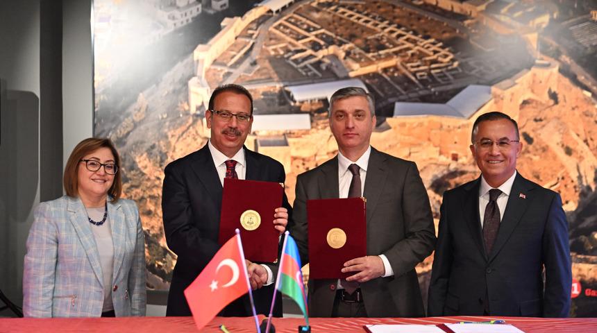 Gaziantep'te Türkiye ile Azerbaycan sayıştayları arasında protokol imzalandı