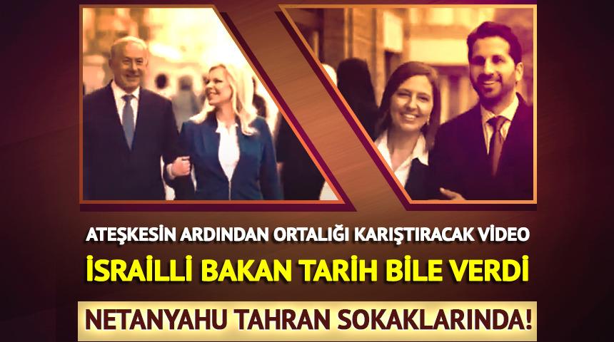 İsrailli bakandan ortalığı karıştıracak video