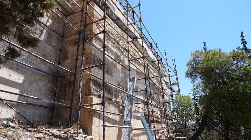 Kahramanmaraş Kalesi'nde restorasyon çalışmaları başladı