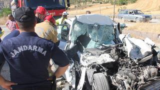 Manisa’da kahreden kaza! Baba ve 3 çocuğu hayatını kaybetti