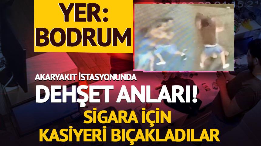 Yer: Bodrum! Akaryakıt istasyonunda dehşet anları