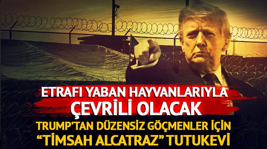 Etrafı yaban hayvanlarıyla çevrili olacak! ABD'de "Timsah Alcatraz" tutukevi