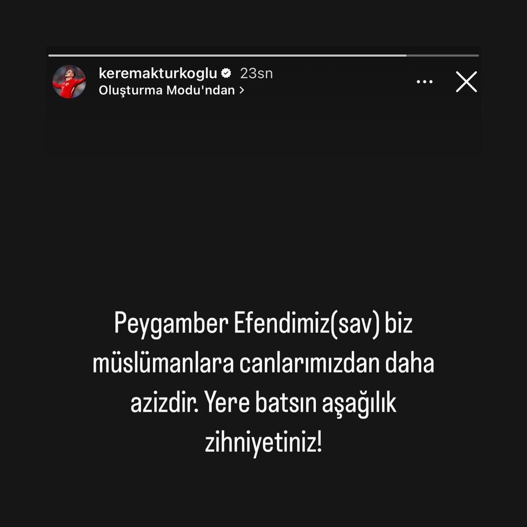 Leman Dergisi nin karikatürü tepki çekmişti! Kerem Aktürkoğlu ndan dikkat çeken paylaşım: "Yere batsın, aşağılık zihniyetiniz" 2
