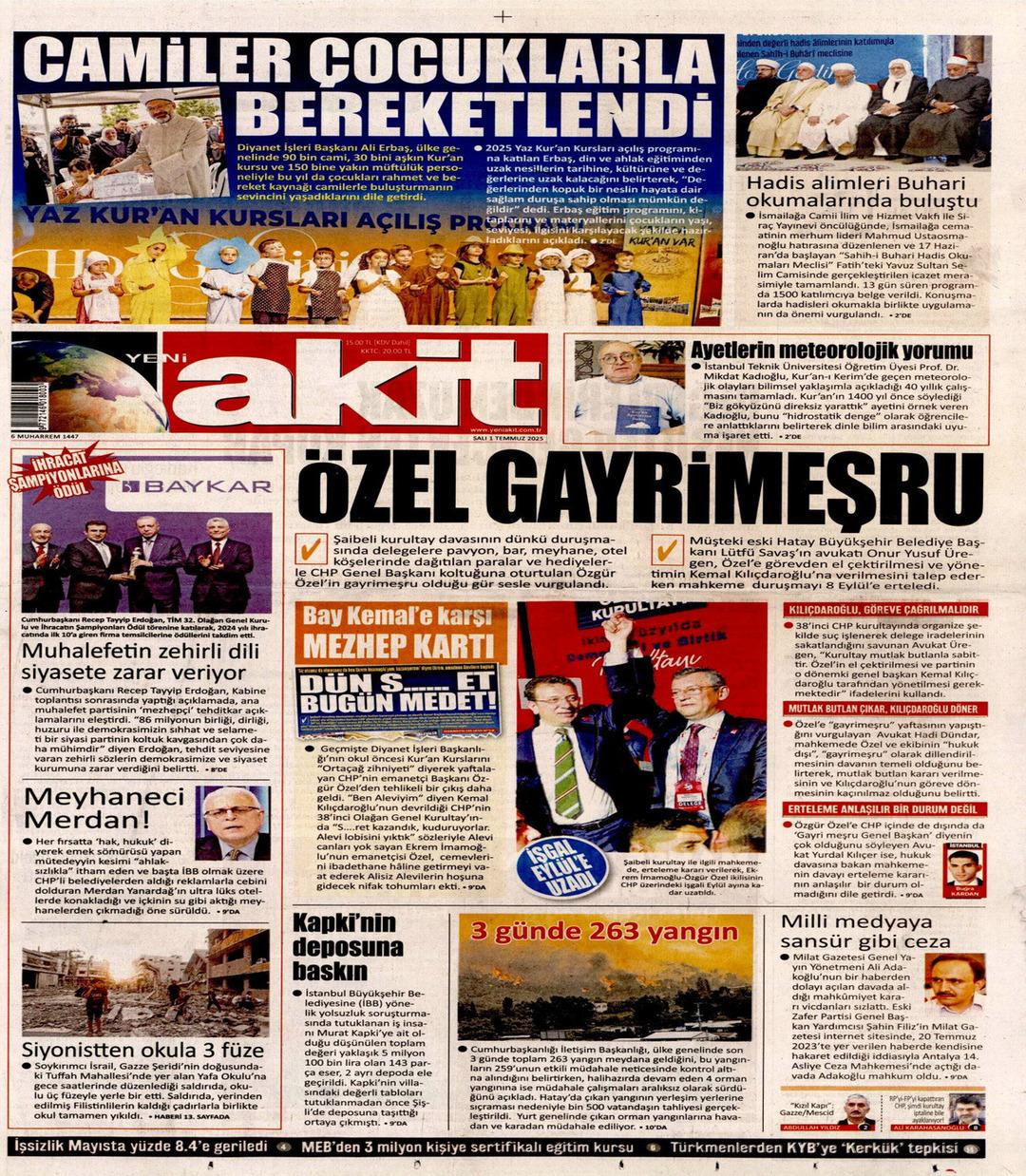 Yeni Akit Gazetesi