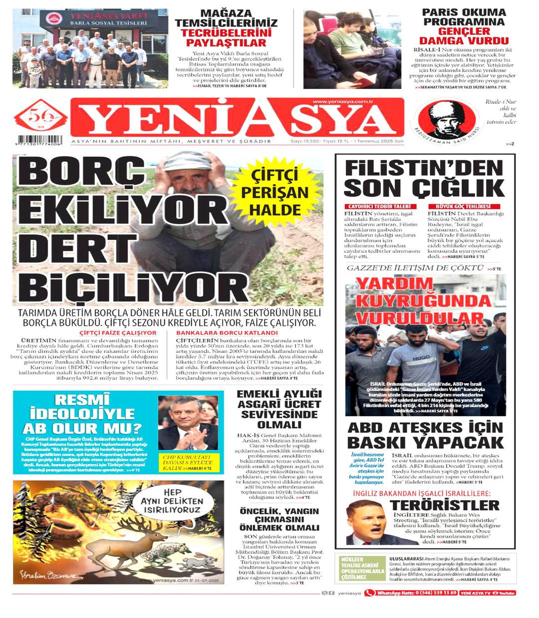 Yeni Asya Gazetesi