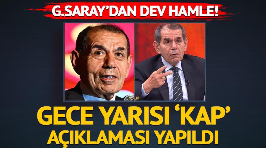 Galatasaray'dan dev hamle! Gece yarısı 'KAP' açıklaması geldi