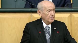 Bahçeli 'Dublör' iddialarına kürsüden yanıt verdi! Ne yalan söyleyeyim, hayretler içinde şahit olduk CHP için çok ağır sözler